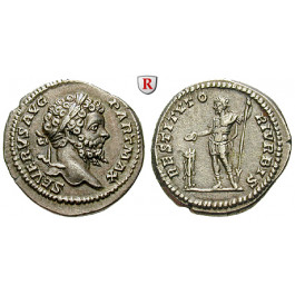 Römische Kaiserzeit, Septimius Severus, Denar 207, vz