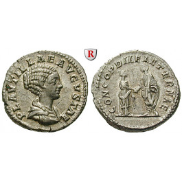 Römische Kaiserzeit, Plautilla, Frau des Caracalla, Denar 202, vz/ss-vz