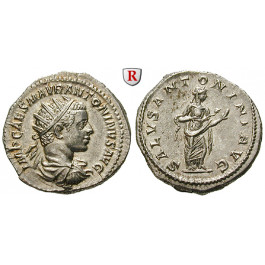 Römische Kaiserzeit, Elagabal, Antoninian 219, vz-st