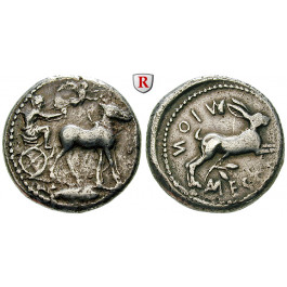 Sizilien, Messana, Tetradrachme 478-476 v.Chr., ss