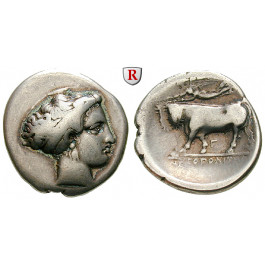 Italien-Kampanien, Neapolis, Didrachme  März-Juli 69, ss