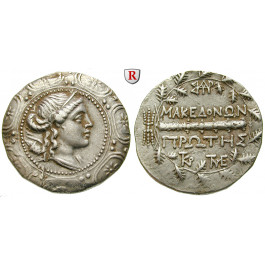 Makedonien-Römische Provinz, Freistaat, Tetradrachme 167-147 v.Chr., ss-vz