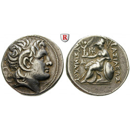 Thrakien, Königreich, Lysimachos, Tetradrachme 286-281 v.Chr., ss-vz
