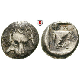 Ionien, Samos, Tetradrachme Jahr 5 = 449-448 v.Chr., ss/ss-vz