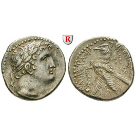 Phönizien, Tyros, Schekel Jahr 123 = 4-3 v.Chr., ss-vz