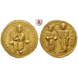 Byzanz, Romanus III., Histamenon nomisma 1028-1034, vz