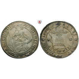 Braunschweig, Braunschweig-Wolfenbüttel, August der Jüngere, Reichstaler 1643, vz/ss-vz