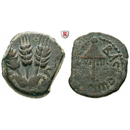 Judaea - Herodianer, Agrippa I., Prutah 41-42, ss