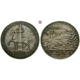 Stolberg, Stolberg-Stolberg und Stolberg-Roßla, Christof Friedrich und Jost Christian, Reichstaler 1722, vz