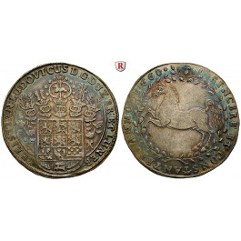 Braunschweig, Braunschweig-Lüneburg-Celle, Christian Ludwig, Reichstaler 1660, vz-st