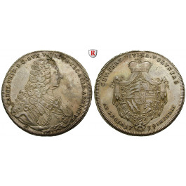 Württemberg, Herzogtum Württemberg (Kgr. ab 1806), Karl Friedrich, Administrator, Reichstaler 1739, vz