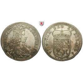 Württemberg, Herzogtum Württemberg (Kgr. ab 1806), Eberhard Ludwig, 1/2 Reichstaler 1694, f.vz