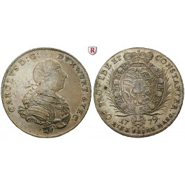 Württemberg, Herzogtum Württemberg (Kgr. ab 1806), Karl Eugen, Konventionstaler 1779, f.vz