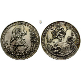 Joachimsthal, Stadt, Silbermedaille, ss-vz