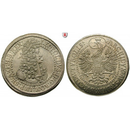 Römisch Deutsches Reich, Leopold I., Doppeltaler o.J., vz
