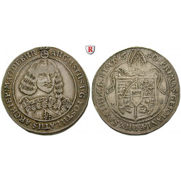 Magdeburg, Bistum, August von Sachsen-Weissenfels, Administrator, 1/2 Reichstaler 1640, ss+