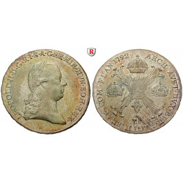 Römisch Deutsches Reich, Leopold II., Kronentaler 1792, st