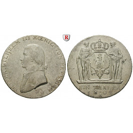 Brandenburg-Preussen, Königreich Preussen, Friedrich Wilhelm III., Taler 1802, f.vz/vz+