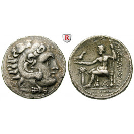 Makedonien, Königreich, Alexander III. der Grosse, Tetradrachme 242-241 v.Chr., ss