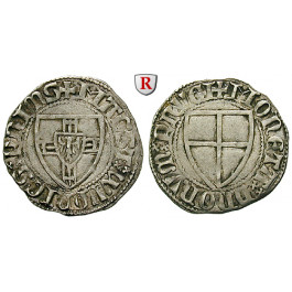 Deutscher Orden, Wynrich von Kniprode, Schilling, ss+