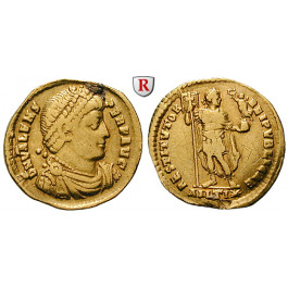 Römische Kaiserzeit, Valens, Solidus 364-367, ss