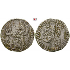 Niederlande, Gelderland, Löwentaler 1641, ss