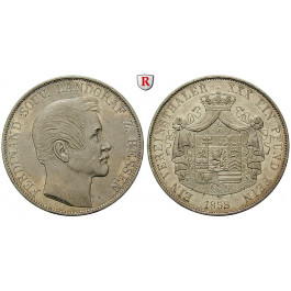 Hessen, Hessen-Homburg, Ferdinand, Vereinstaler 1858, ss/vz