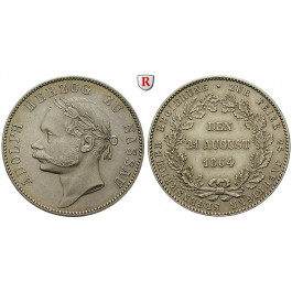 Nassau, Herzogtum Nassau, Adolph, Vereinstaler 1864, ss-vz