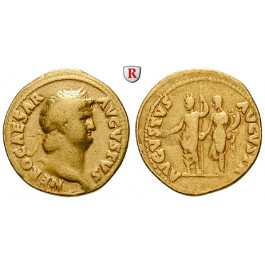 Römische Kaiserzeit, Nero, Aureus 64-66, ss