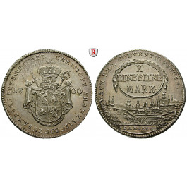 Bamberg, Bistum, Christoph Franz von Buseck, Konventionstaler 1800, f.vz