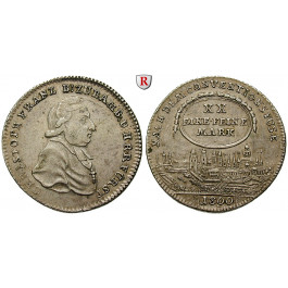 Bamberg, Bistum, Christoph Franz von Buseck, 1/2 Konventionstaler 1800, ss-vz