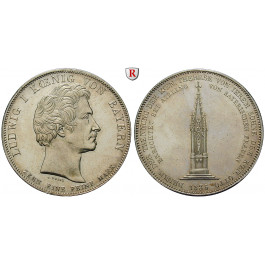 Bayern, Königreich, Ludwig I., Geschichtstaler 1835, f.vz