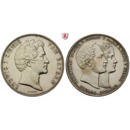 Bayern, Königreich, Ludwig I., Geschichtsdoppeltaler 1842, ss-vz