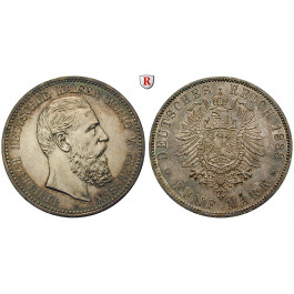 Deutsches Kaiserreich, Preussen, Friedrich III., 5 Mark 1888, A, ss-vz/vz-st, J. 99