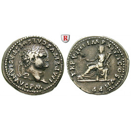 Römische Kaiserzeit, Titus, Denar 79, ss-vz