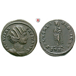 Römische Kaiserzeit, Fausta, Frau Constantinus I., Follis vor 326, vz