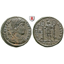 Römische Kaiserzeit, Constantius II., Bronze 350, ss-vz