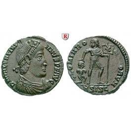 Römische Kaiserzeit, Gratianus, Bronze 378-383, vz+