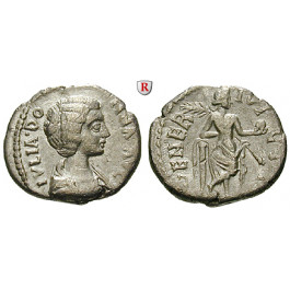 Römische Kaiserzeit, Julia Domna, Frau des Septimius Severus, Denar 216, ss+