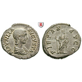 Römische Kaiserzeit, Plautilla, Frau des Caracalla, Denar 203, ss-vz