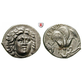 Karien - Inseln, Rhodos, Drachme 205-190 v.Chr., vz-st