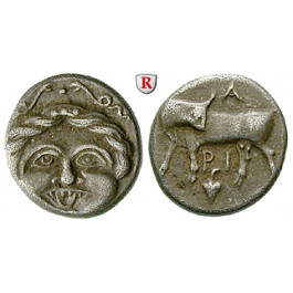 Mysien, Parion, Hemidrachme 4. Jh. v.Chr., ss+