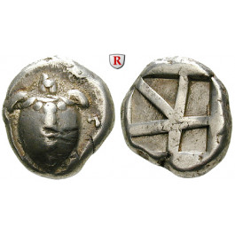 Aigina, Stater 480-457 v.Chr., ss+