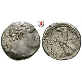 Phönizien, Tyros, Schekel Jahr 143 = 17-18 n.Chr., ss/vz