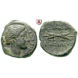 Sizilien, Syrakus, Agathokles, Bronze 295-289 v.Chr., ss+