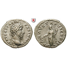 Römische Kaiserzeit, Lucius Verus, Denar 165-166, ss+