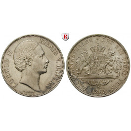 Bayern, Königreich, Ludwig II., Vereinstaler 1865, vz