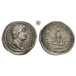 Römische Provinzialprägungen, Ionien, Ephesos, Hadrianus, Cistophor 133-134, ss+