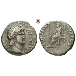 Römische Kaiserzeit, Nero, Denar 64-65, ss