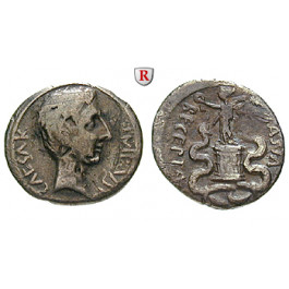 Römische Kaiserzeit, Augustus, Quinar 29-26 v. Chr., ss